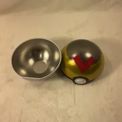 Level Ball Pokemon Collectible Tin: Yellow, Red, and Black Pokeball (Empty) - Image 2