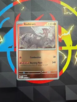 Reshiram 17/94 PFL Phantasmal Flames Reverse Holo Pokemon Card TCG - Image 1