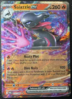Pokemon Salazzle EX 016/088 Full Art Holo - Perfect Order - Image 1