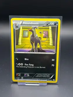 Houndoom 75/124 Dragons Exalted Near Mint Pokemon Card TCG Pack Fresh - Image 1