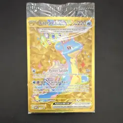 The Pokemon Company Lapras ex SVP 164 Scarlet & Violet Promo Holo 220 HP ENG - Image 1