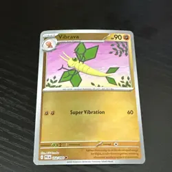 Vibrava 052/094 Phantasmal Flames Reverse Holo Pokemon TCG Card - Image 1