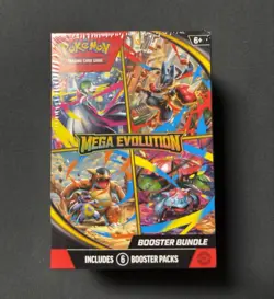 Pokemon TCG Mega Evolution Booster Bundle 6 Packs English Box 2025 - Image 1