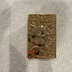 Burger King 1999 Pokemon TCG 23K Gold Plated Metal Cards Lot 3 - Image 2