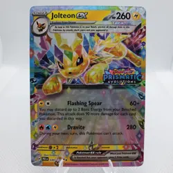 Jolteon ex 030/131 Double Rare Prismatic Evolutions Pokemon Near Mint - Image 1