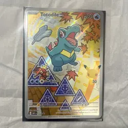 Nintendo Totodile Promo 048 First Partner Pack Holo 80 HP Pokemon Card EN 2026 - Image 1