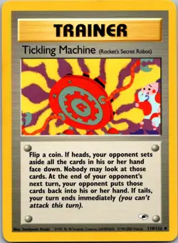 Tickling Machine 119/132 Uncommon Gym Heroes Pokemon Unlimited Near Mint - Image 1