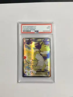 Pokemon Ampharos EX XY Ancient Origins Full Art #87 PSA 9 Gem Mint almost PSA 10 - Image 2
