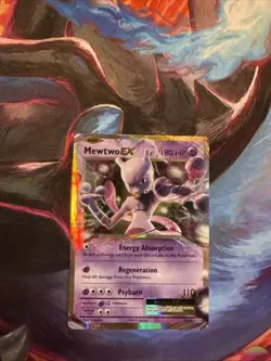 Pokemon TCG Mewtwo EX 52/108 XY Evolutions LP - Image 1