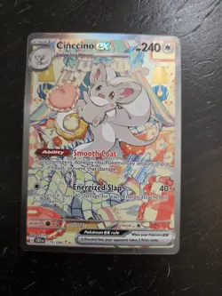 Cinccino EX 119/086 Special Illustration Rare Chaos Rising Pokemon TCG - Image 1