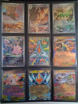 Pokemon TCG Mixed Lot Of 54 Nm + Binder (SV, MEG, SwSH) - Image 1