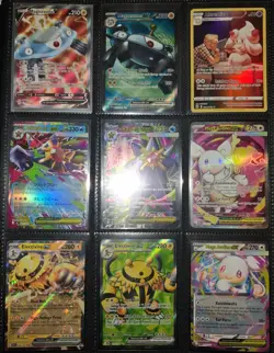 Pokemon TCG Mixed Lot Of 54 Nm + Binder (SV, MEG, SwSH) - Image 2
