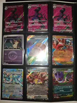 Pokemon TCG Mixed Lot Of 54 Nm + Binder (SV, MEG, SwSH) - Image 3