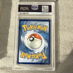 2019 POKEMON SUN & MOON HIDDEN FATES #SV55 FULL ART/GLACEON GX PSA 10 - Image 2
