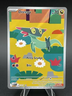 Pokemon Dreepy 247/217 ASC EN Full Art Holo Rare - Image 1