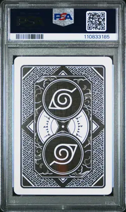 2019 BICYCLE NARUTO SHIPPUDEN PLAYING CARDS KAKASHI HATAKE JACK OF HEARTS PSA 10 - Image 2