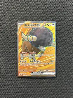 Pokemon TCG Bouffalant ex 162/086! NM Condition! See Description! - Image 1
