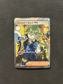 Pokemon TCG Clemont's Quick Wit 229/191! NM Condition! See Description! - Image 1
