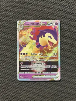 Pokemon TCG Hisuian Typhlosion Vstar 054/189! LP Condition! See Description! - Image 1