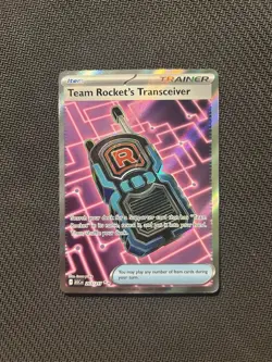 Pokemon TCG Team Rocket's Transceiver 263/217! NM Condition! See Description! - Image 1
