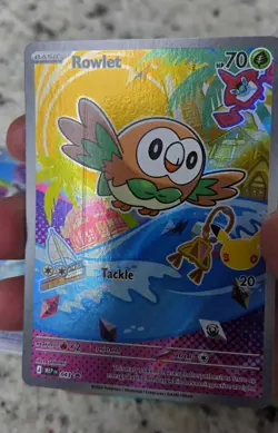 Pokemon First Partner Illustration Collection - Alolan Set Damaged Rowlet - Image 2