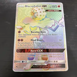 Blacephalon GX 219/214 Sm-Lost Thunder Holo Card Pokemon - Image 1
