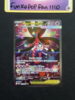 Mega Floette Ex 117/086 Special Illustration Rare Chaos Rising Pokemon Card - Image 1