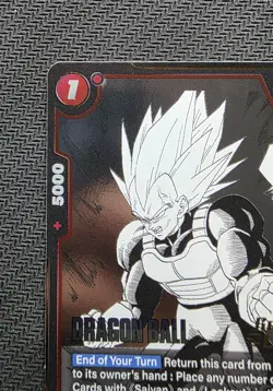 Vegeta SB02-014 Dragon Ball Fusion World Manga Release Event Stamped Card NM - Image 5