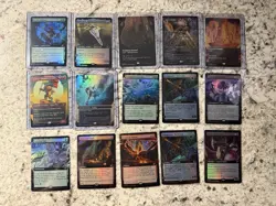 MTG Edge of Eternities 2025 Card LOT ALL FOIL UNPLAYED - Image 1