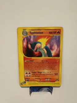 ✨Pokemon Typhlosion TCG Expedition Card 65/165 Regular Common Rare (MP)✨ - Image 1