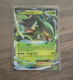 Sceptile EX 7/98 Ultra Rare Holo Pokemon Card XY Ancient Origins HP - Image 1