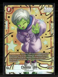 Dragon Ball Super Card Game Cheelai : BR Dual Evolution SR FB09-012 Holofoil - Image 1