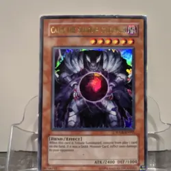 Konami Yu-Gi-Oh! Caius the Shadow Monarch SDDE-EN001 Holo Fiend Effect Card - Image 2