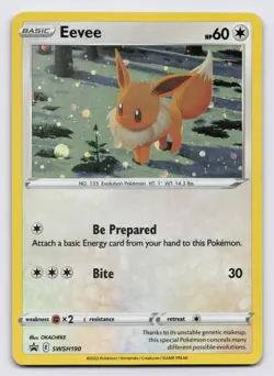 Eevee - Holo Promo SWSH: Sword & Shield Promo Cards SWSH190 NM - Image 1