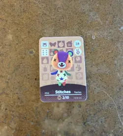 MINI Nintendo Animal Crossing Amiibo Card Stitches - Image 1