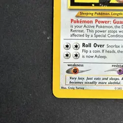 Snorlax 49 Black Star Promo Rare Pokemon Card - Image 5