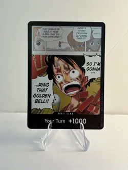 DON!! CARD LUFFY OP15 Adventure on Kami's Island Foil - Image 1
