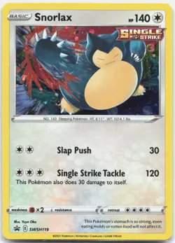 Snorlax - Promo SWSH: Sword & Shield Promo Cards SWSD Colorless Holo SWSH119 201 - Image 1