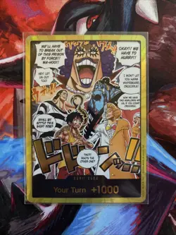 DON!! Card (Alternate Art) (Gold) The Time of Battle Foil - Image 1