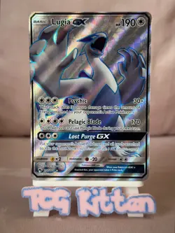 Lugia GX - 207/214 - Sun & Moon Lost Thunder LP/NM - Card 'B' - TCGKITTEN - Image 1