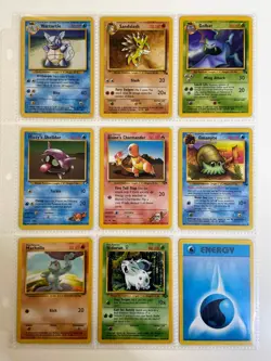 Pokemon Card Binder Collection - Vintage Card Lot | 1999-2000 WOTC Rare/Uncommon - Image 1