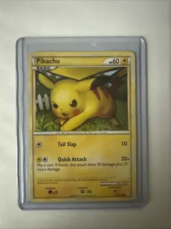 Pikachu Pokemon TCG Heartgold And Soulsilver Common Card #78/123 - Image 1