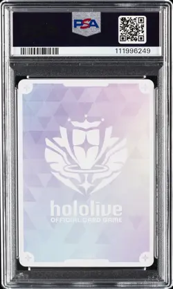 2025 HOLOLIVE OFFICIAL CARD GAME JPN HBP03-ELITE SPARK #004 FUWAMOCO PSA 10 - Image 2