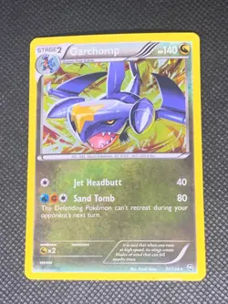 Garchomp 91/124 Cosmos Holo - B&W Promo Pokemon Card - LP - Image 1