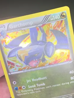 Garchomp 91/124 Cosmos Holo - B&W Promo Pokemon Card - LP - Image 3