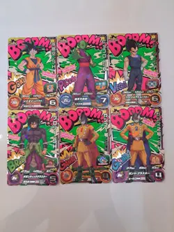 Super Dragon Ball Heroes UGM1-SCP Complete Set 6 Cards Goku Vegeta Japan FS - Image 1