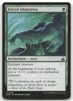 Forced Adaptation #140 (NM) Ravnica Remastered RVR Magic MTG - Image 1