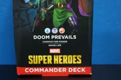 MTG Marvel Super Heroes Doom Prevails Commander Deck Magic the Gathering Sealed - Image 3
