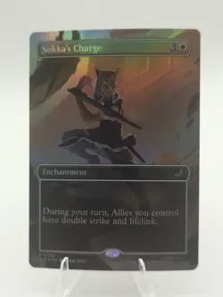 Sokka's Charge (Borderless) Avatar: The Last Airbender: Eternal-Legal Foil - Image 1