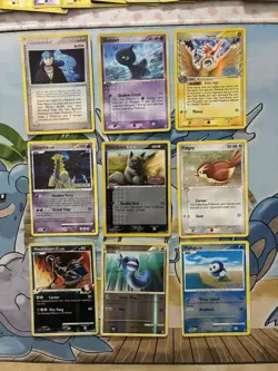 Vintage Pokemon Card Lot Reverse Holo Fire Giratina Dratini Poliwrath 48 Cards - Image 2